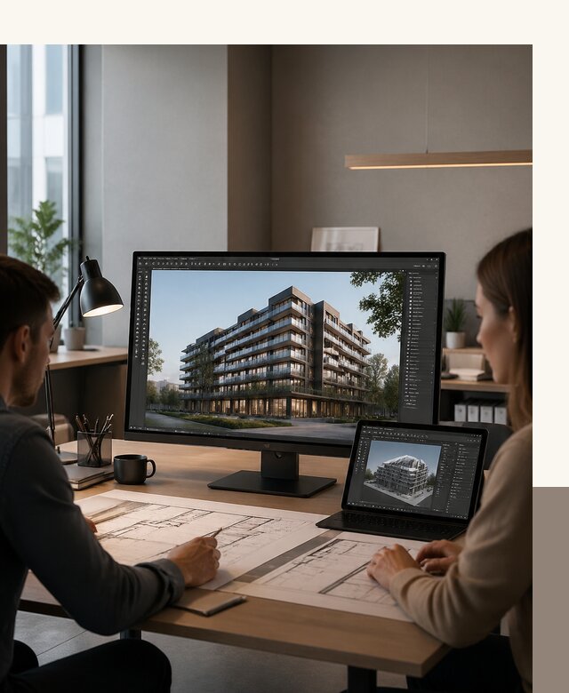 3D визуализация архитектуры и объектов строительства в Клине
