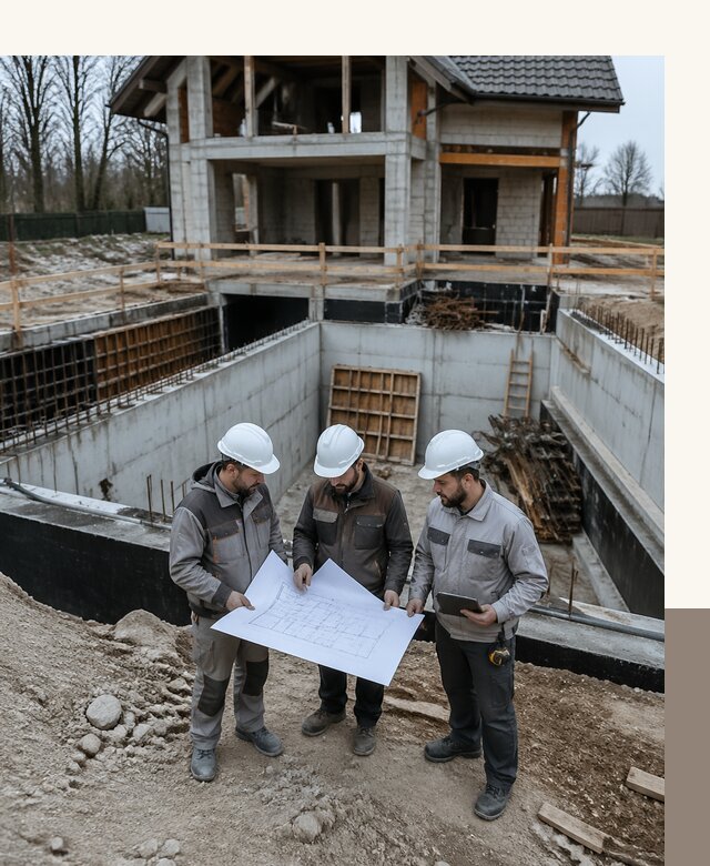Проектирование и строительство домов с подвалом под ключ в Клине