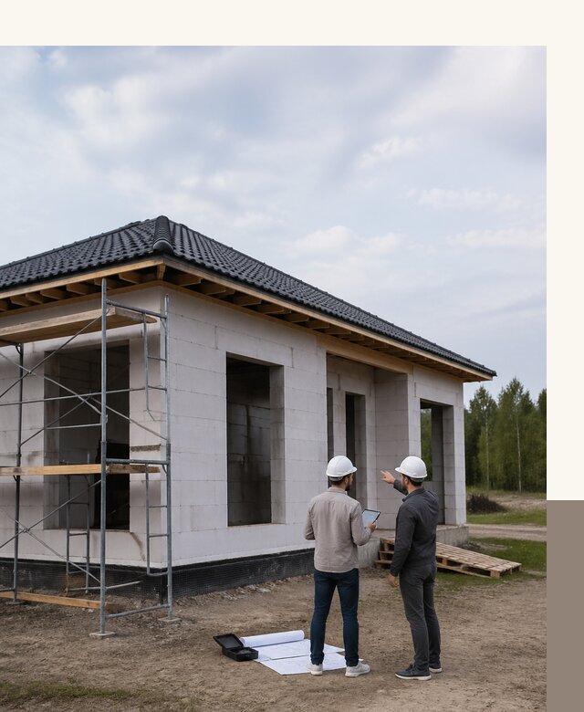 Проектирование одноэтажных домов из газобетона в Клине