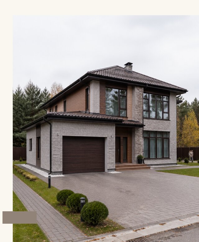 Проект дома 8 на 8 с гаражом в Клине по цене 35858 | А3дПро-Кли